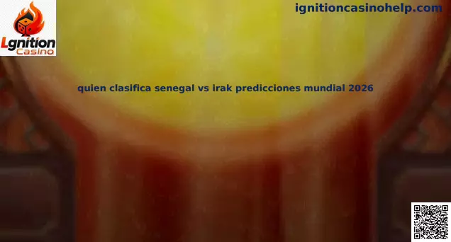 Predicciones Senegal vs Irak Mundial 2026