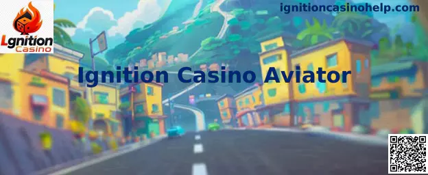 Interfaz ilustrativa de Ignition Casino Aviator