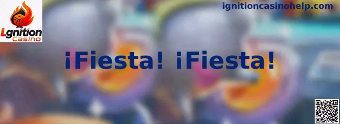 Vista temática del juego ¡Fiesta! ¡Fiesta! con elementos festivos mexicanos